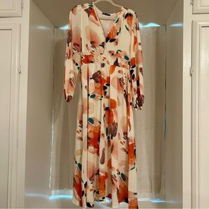 PRETTYGARDEN Women's Floral Midi Dress